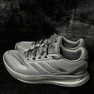Adidas Runfalcon 5 IE8828 Womens 8 Running Shoes Triple Black Athletic Sneakers